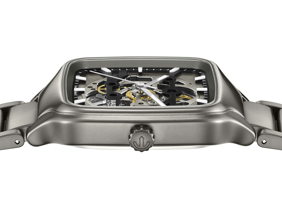 Часы Rado True Square Automatic Skeleton R27196152 — керамика, Швейцария