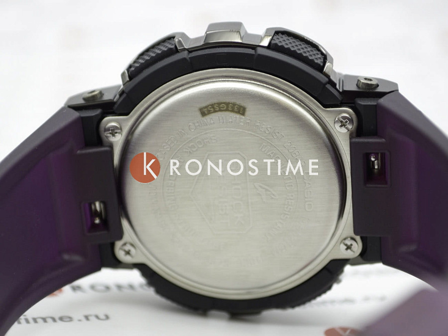 Часы Casio G-Shock GM-110CL-6ADR (GM-110CL-6A) — фиолетовый, пластик сталь