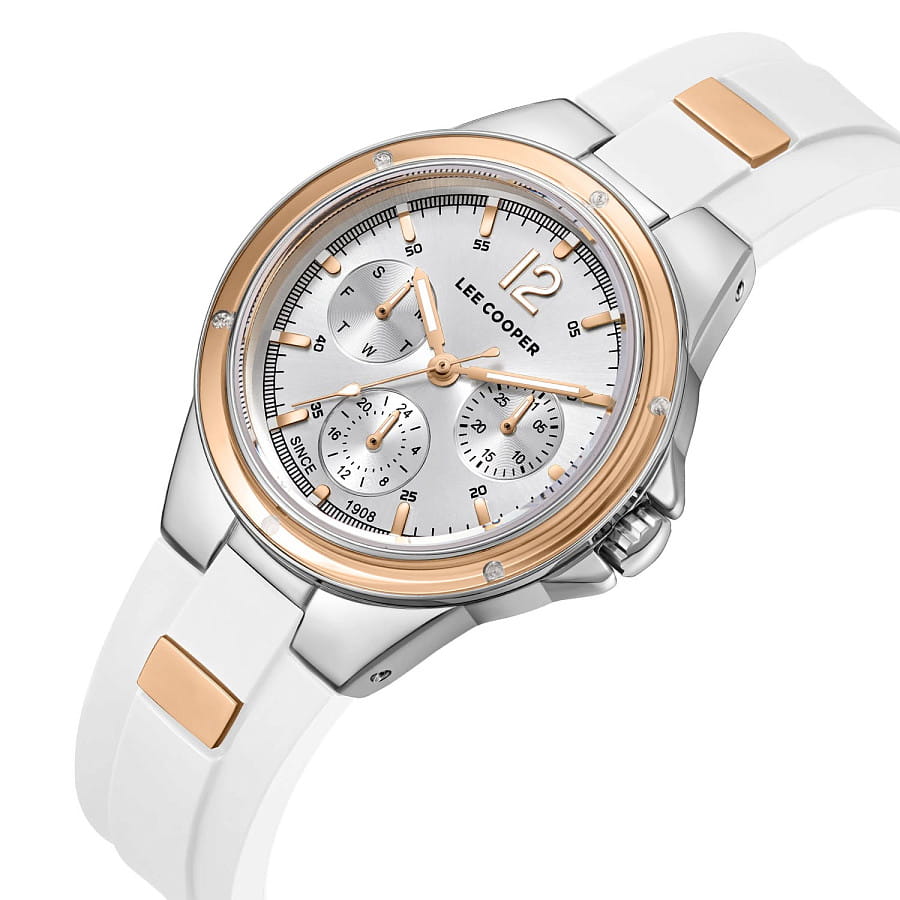 Часы Lee Cooper LC08099.533 — кварцевые, суперметалл металл