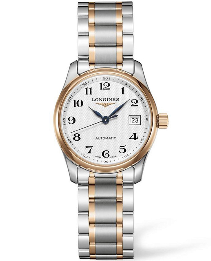 Часы Longines Master L2.257.5.79.7 — женские, белый