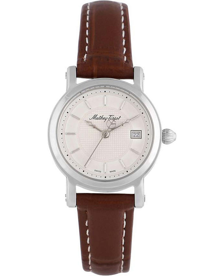 Часы Mathey-Tissot City Leather D31186AI — женские, белый