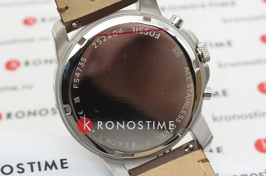 Часы Fossil Bannon FS4735 — США, кварцевые