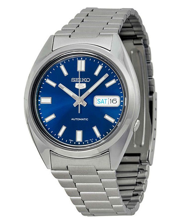 Часы Seiko 5 Regular SNXS77J1 — мужские, синий