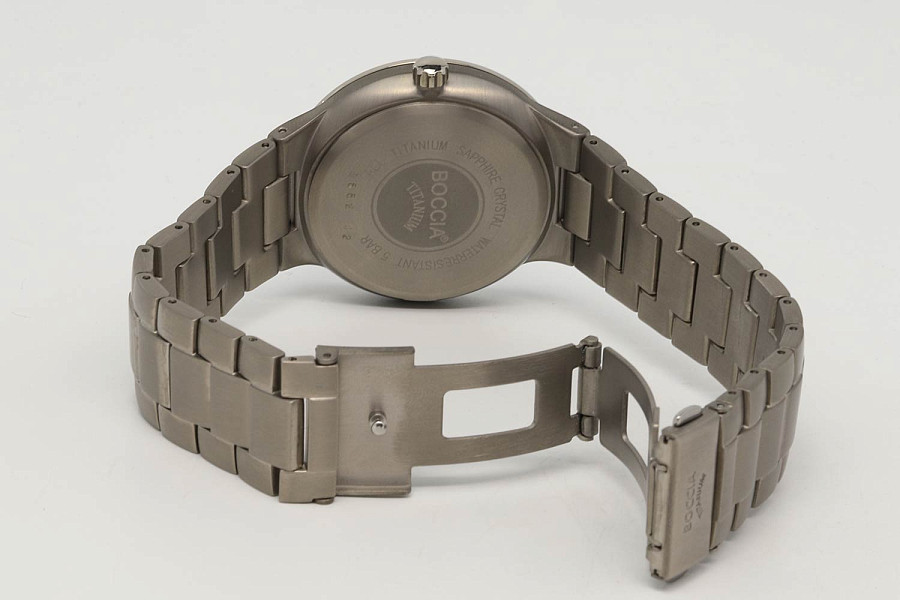 Часы Boccia Titanium 3652-02 — артикул 3652-02, мужские