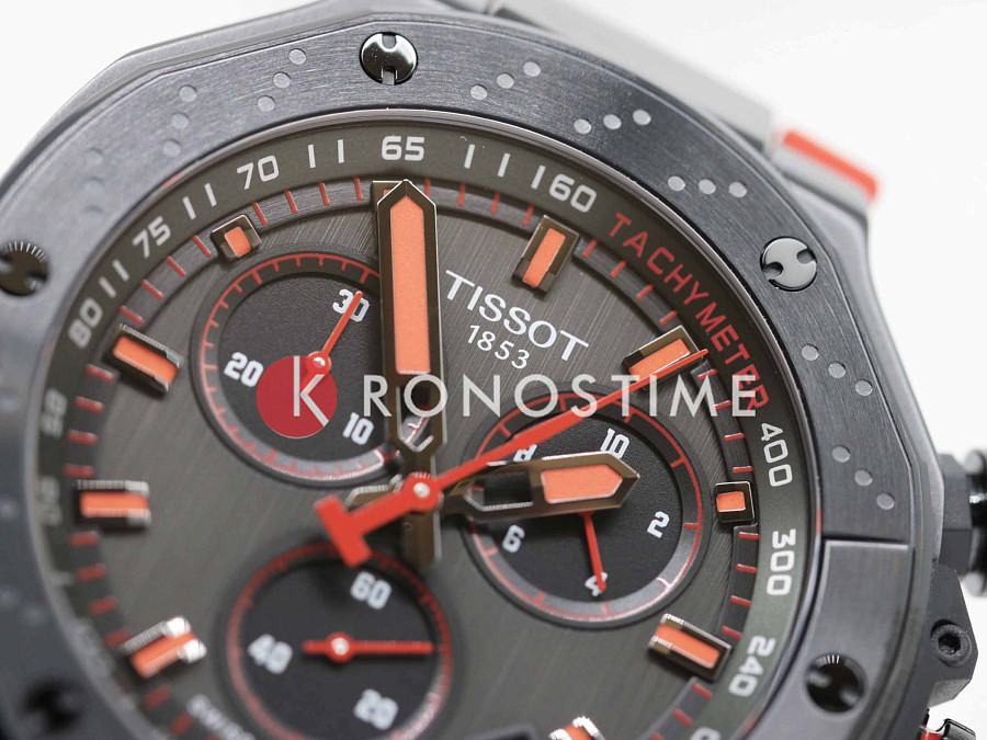 Часы Tissot T-Race Quartz Chronograph T141.417.37.061.01 — кварцевые, Швейцария, мужские