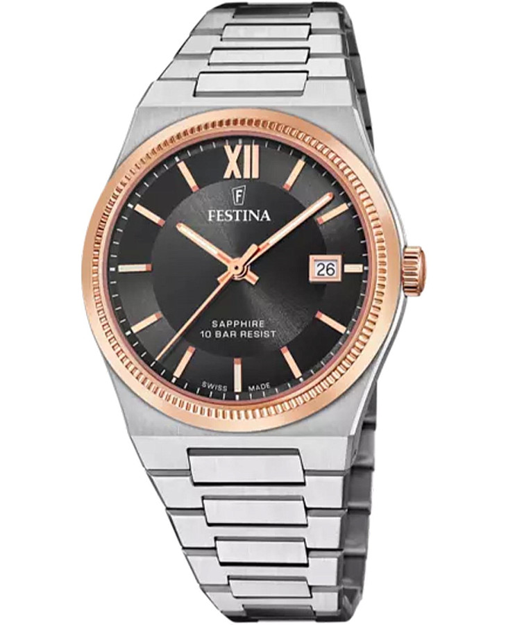 Часы Festina Classics F20036/3 — мужские, черный