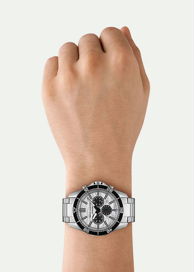 Часы Armani Exchange Spencer AX1969 — кварцевые, металл сталь