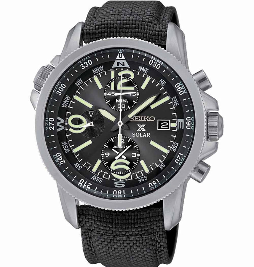 Часы Seiko Prospex SSC293P2 — мужские, черный