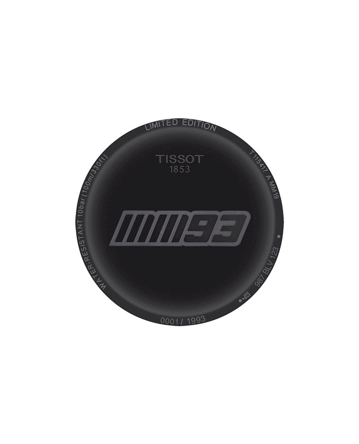 Часы Tissot T-Race Marc Marquez 2019 T115.417.37.057.01 — металл сталь, Швейцария