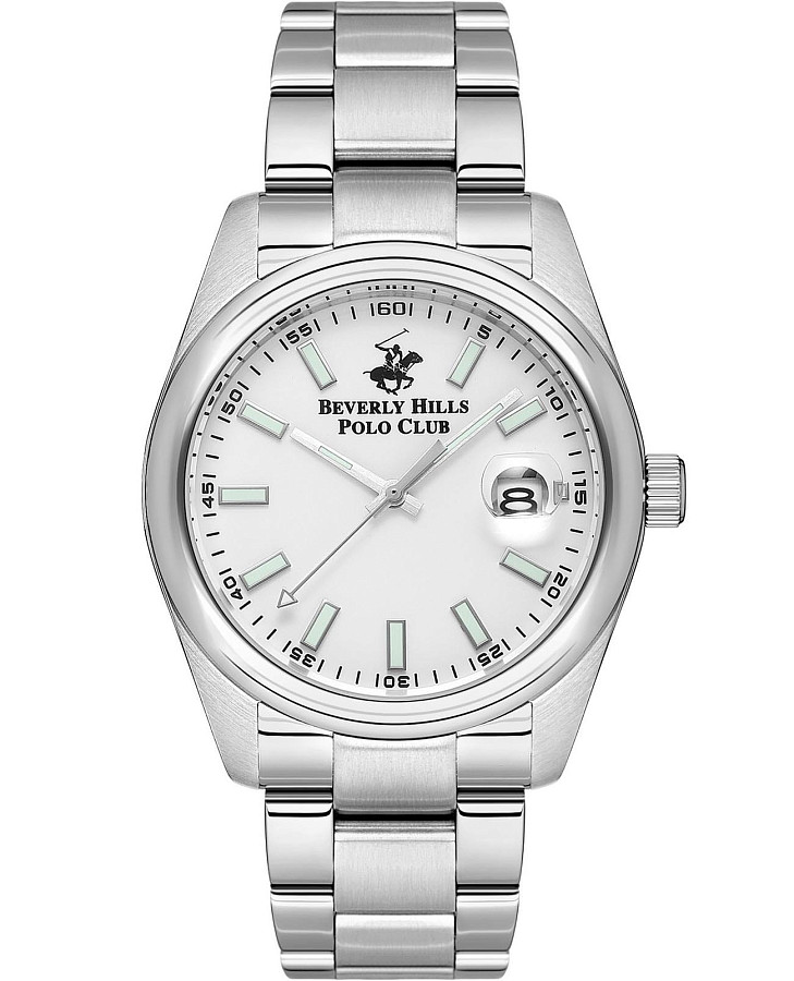 Часы Beverly Hills Polo Club BP3598X.330 — мужские, белый