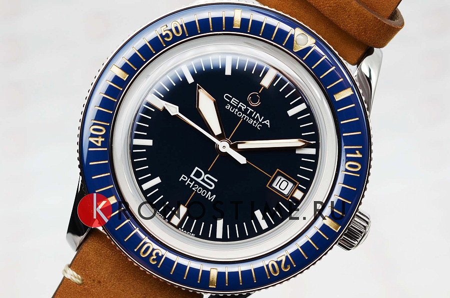 Часы Certina DS PH200M C036.407.16.040.00 — кожа + текстиль, мужские
