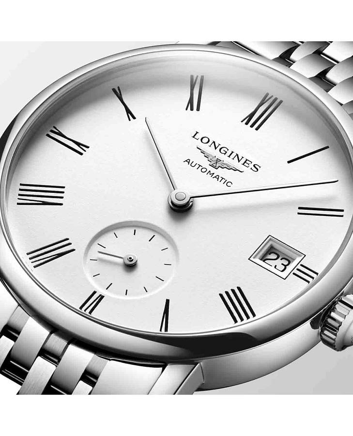 Часы Longines Elegant Collection L4.312.4.11.6 — механические, сталь металл