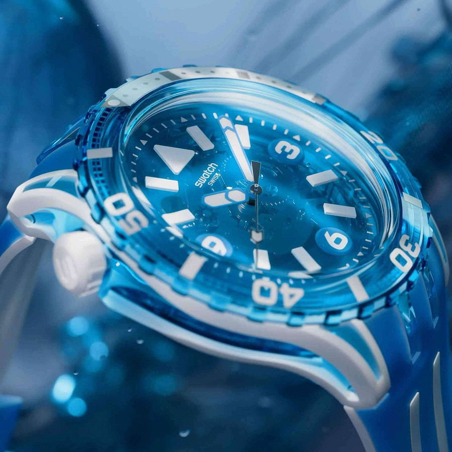 Часы Swatch Blue Fire SSCU09S100 — артикул SSCU09S100