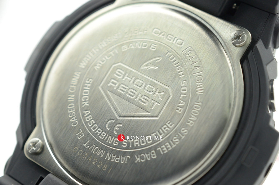 Часы Casio G-Shock GAW-100AR-1A — Япония, электронные