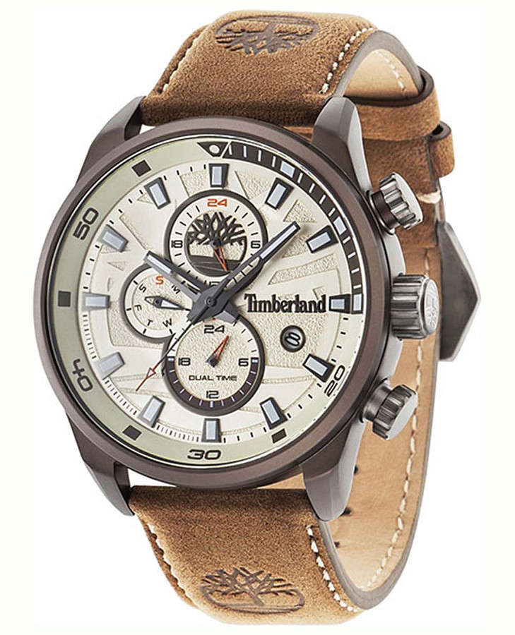 Часы Timberland Hooksett TBL.14816JLBN/07 — мужские, бежевый