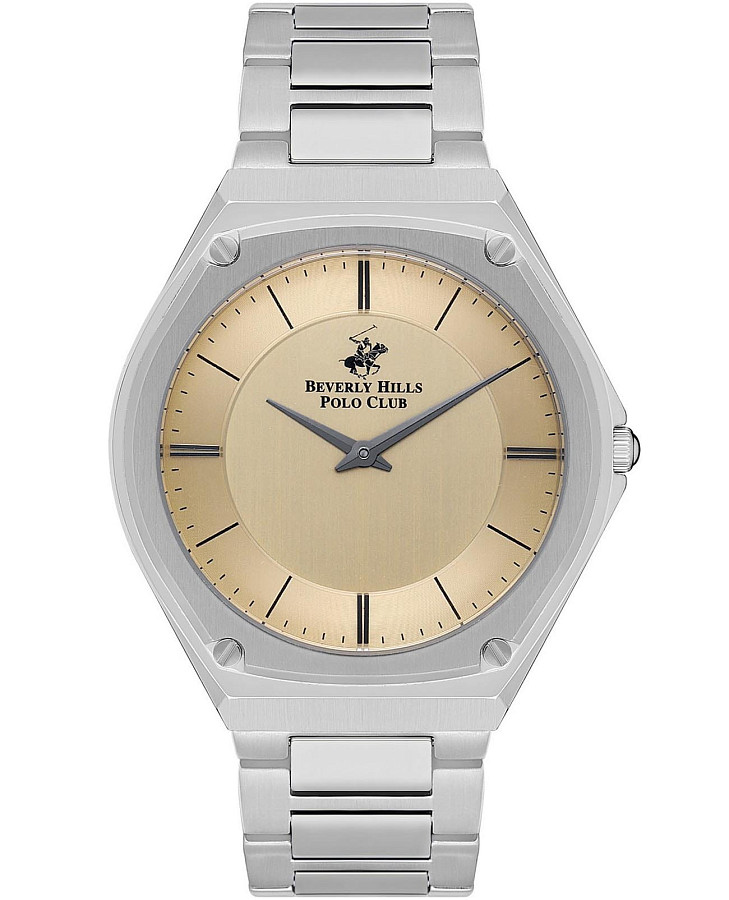 Часы Beverly Hills Polo Club BP3545X.370 — мужские, бежевый