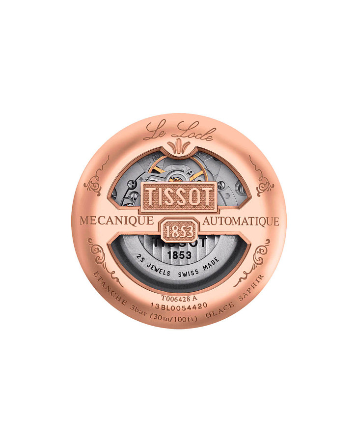 Часы Tissot Le Locle Automatic Petite Seconde T006.428.36.058.00 — металл сталь, Швейцария