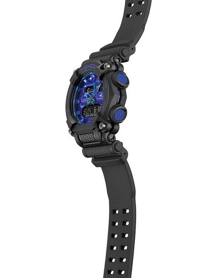 Часы Casio G-Shock Virtual Blue GA-900VB-1AER — электронные, Япония, мужские