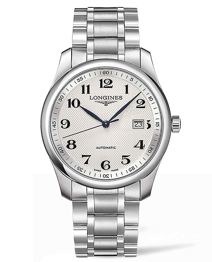 Часы Longines Master Collection L2.793.4.78.6 — мужские, серебристый