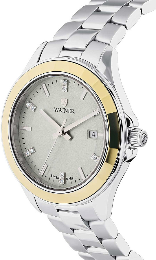 Часы Wainer Venice WA.18020-I — кварцевые, металл сталь