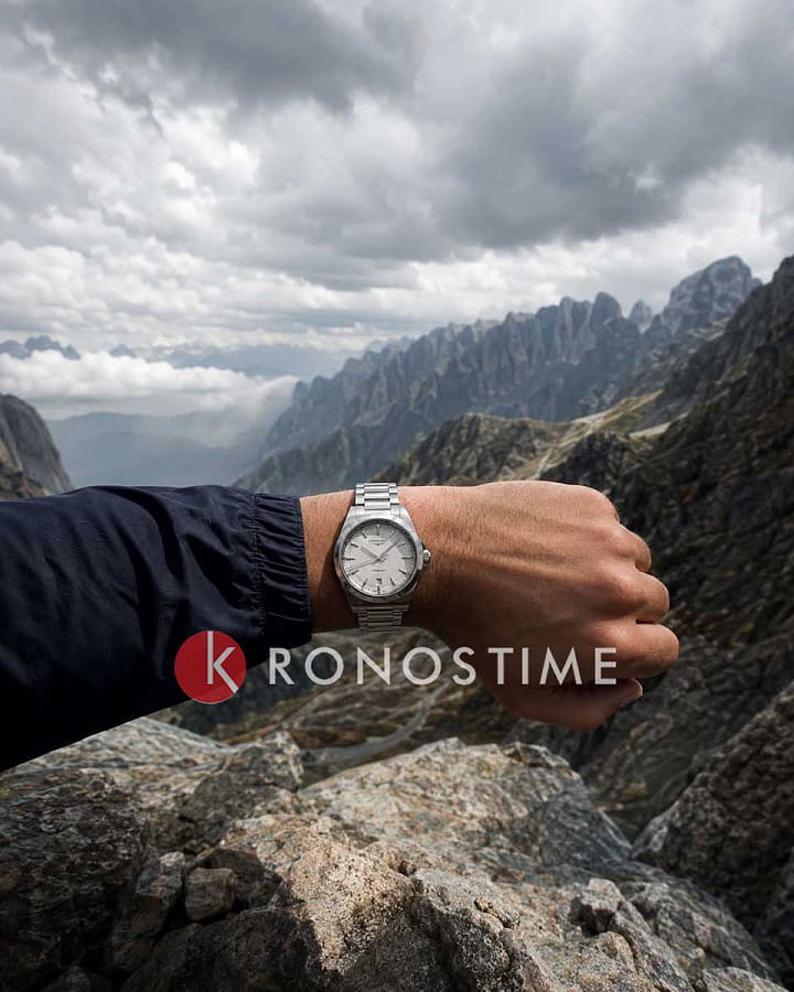 Часы Longines Conquest 38 mm L3.750.4.12.6 — сталь металл, Швейцария