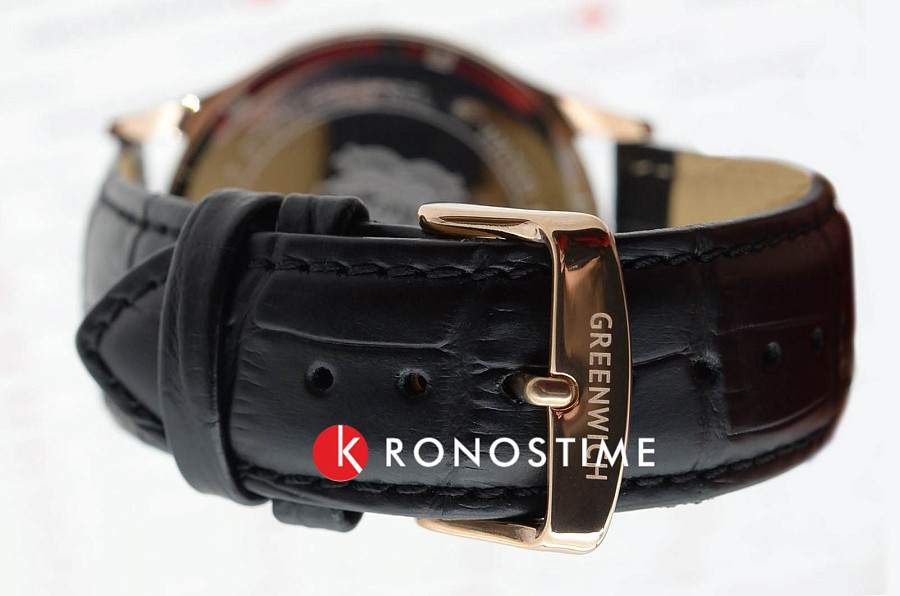 Часы Greenwich Skipper GW 053.41.31 — черный, сталь