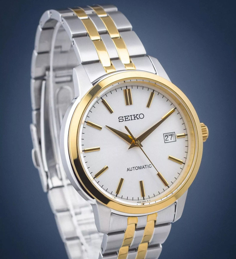 Часы Seiko 5 Regular SRPH92K1 — механические, сталь металл