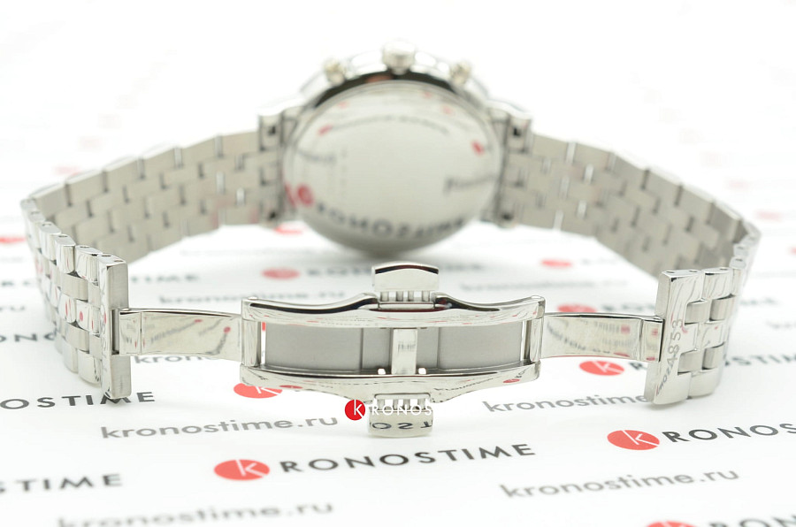 Часы Tissot Carson Premium Chronograph T122.417.11.011.00 — мужские, серебристый