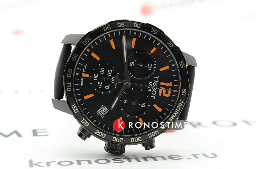 Часы Tissot T-Sport Quickster T095.417.36.057.00 — черный, сталь металл