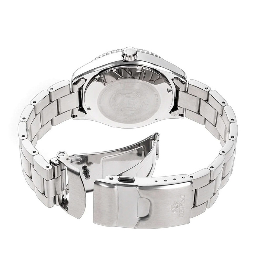 Часы Orient Diving Sport Automatic RA-AC0Q03S (RN-AC0Q03S) — белый, сталь металл