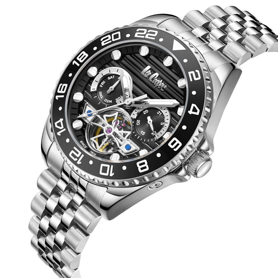 Часы Lee Cooper LC08192.350 — механические, суперметалл металл