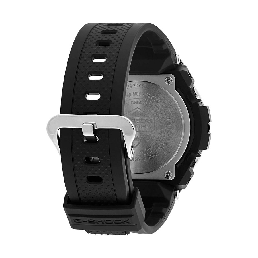 Часы Casio G-Shock GST-W100G-1B — электронные, сталь металл