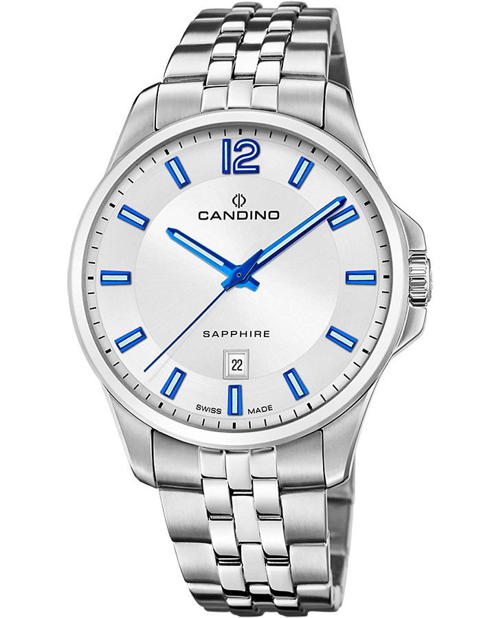 Часы Candino Gents Classic C4764/1 — мужские, серебристый