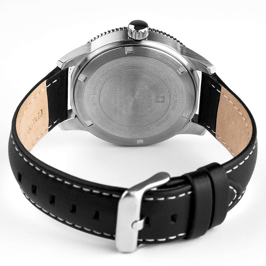 Часы Swiss Military by Chrono Сверхточные SM34088.06 — металл сталь, Швейцария