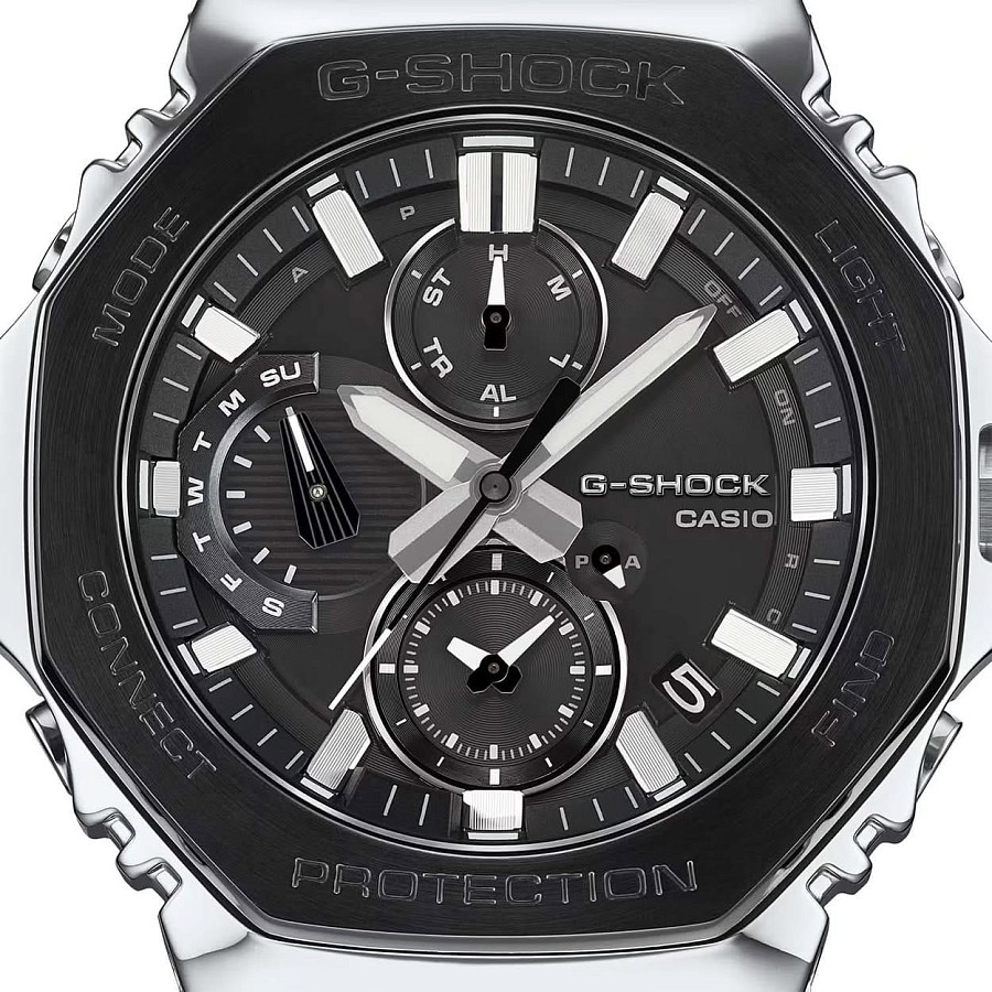 Часы Casio G-Shock GMC-B2100BT-1A — металл сталь, Япония