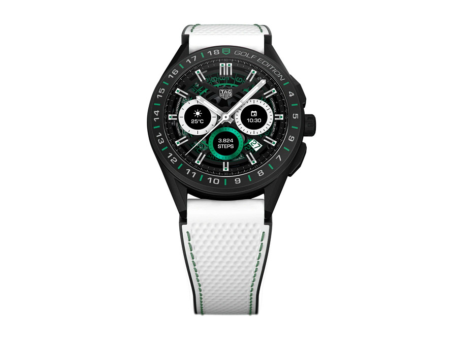 Часы TAG Heuer Connected Golf Edition SBG8A82.EB0206 — Швейцария, электронные