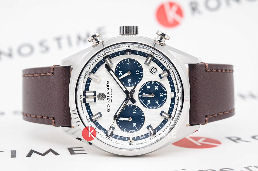 Часы Scotch&Soda SSM.107C — кварцевые, металл сталь