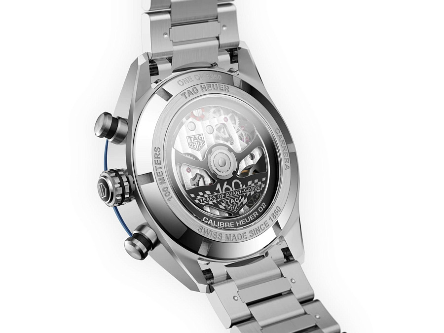 Часы TAG Heuer Carrera CBN2A1E.BA0643 — механические, сталь металл