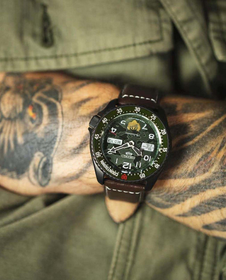 Часы Seiko SRPF21K1 — сталь, Япония