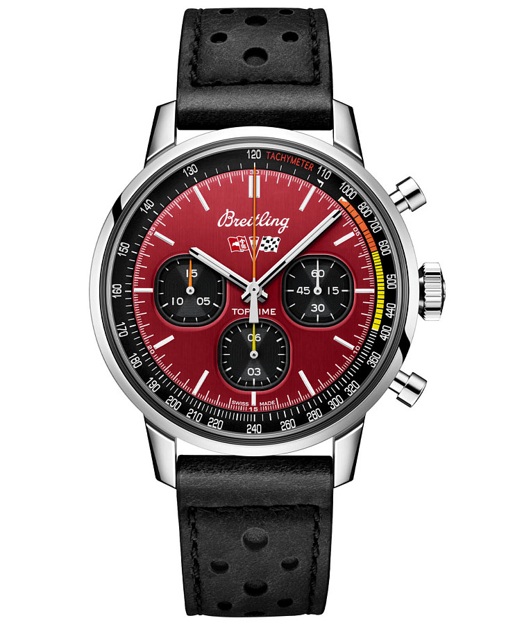 Часы Breitling Top Time Chevrolet Corvette A25310241K1X1 — мужские, красный