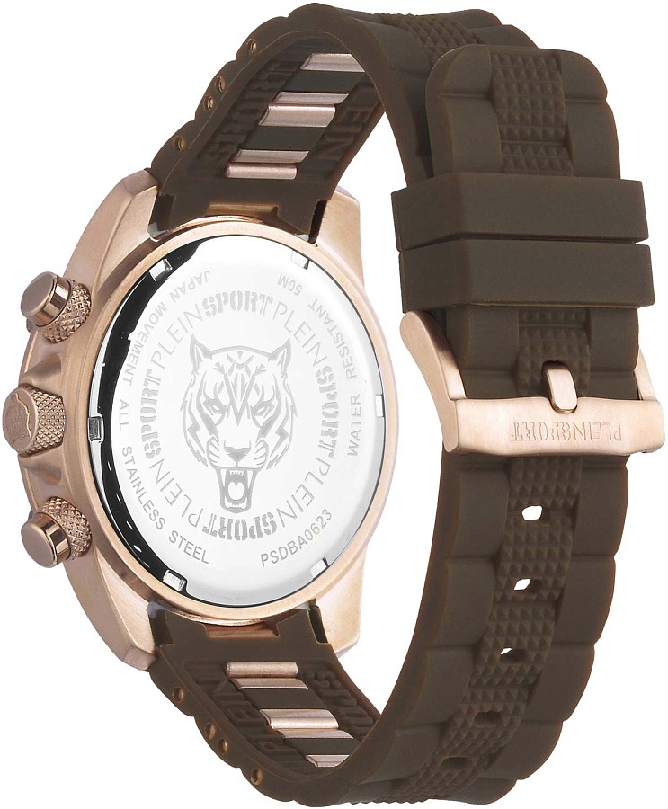 Часы Plein Sport Hurricane PSDBA0623 — сталь + силикон, мужские