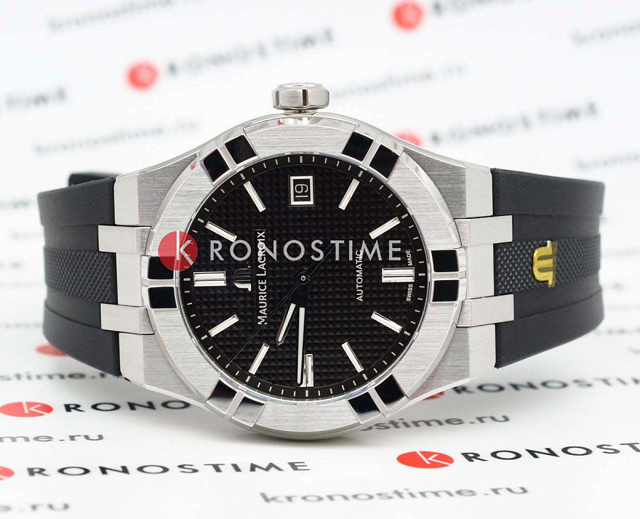 Часы Maurice Lacroix Aikon Automatic AI6007-SS000-330-2 — механические, металл сталь
