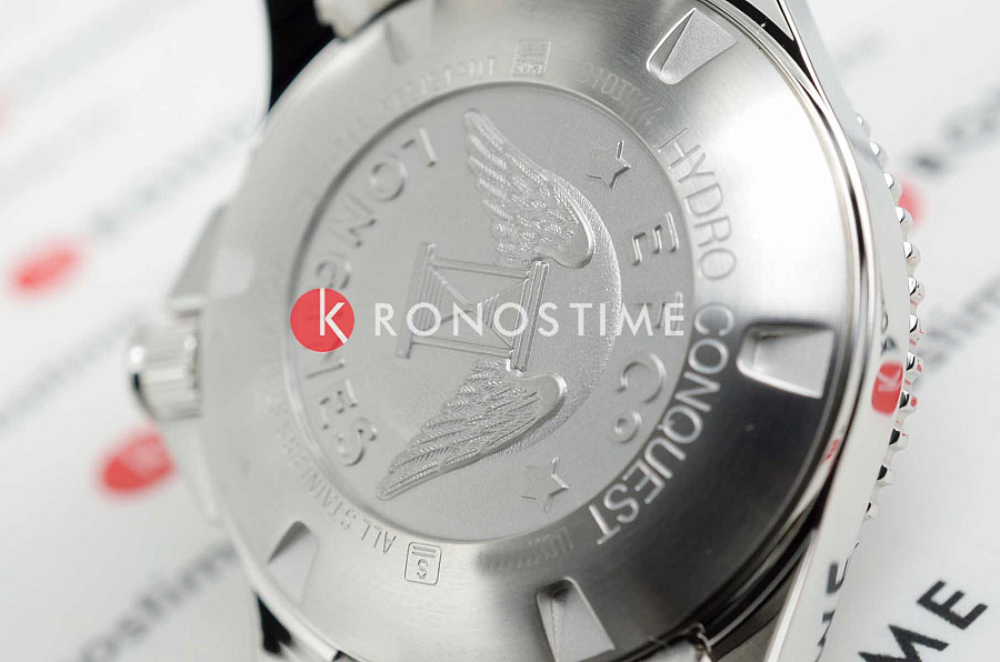 Часы Longines HydroConquest L3.740.4.56.6 — мужские, нержавеющая сталь