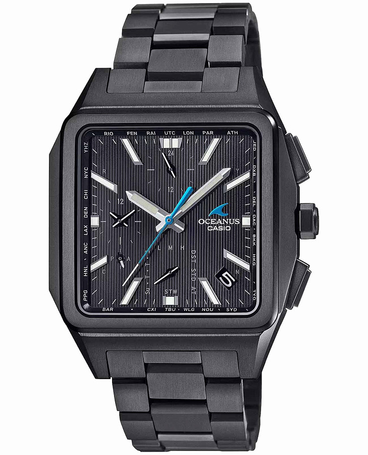 Часы Casio Oceanus OCW-T5000B-1A — мужские, черный