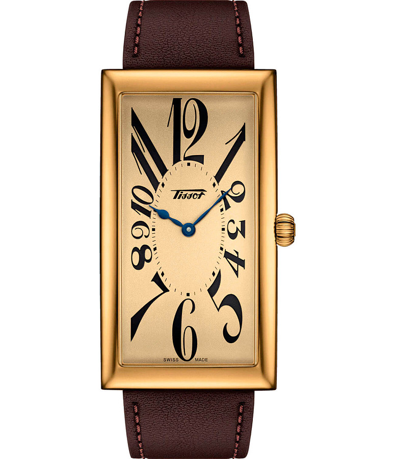 Часы Tissot Heritage Banana Centenary Edition T117.509.36.022.00 — мужские, желтый