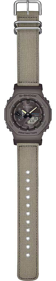 Часы Casio G-Shock GA-B2100CT-5ADR (GA-B2100CT-5A) — тканевый, мужские