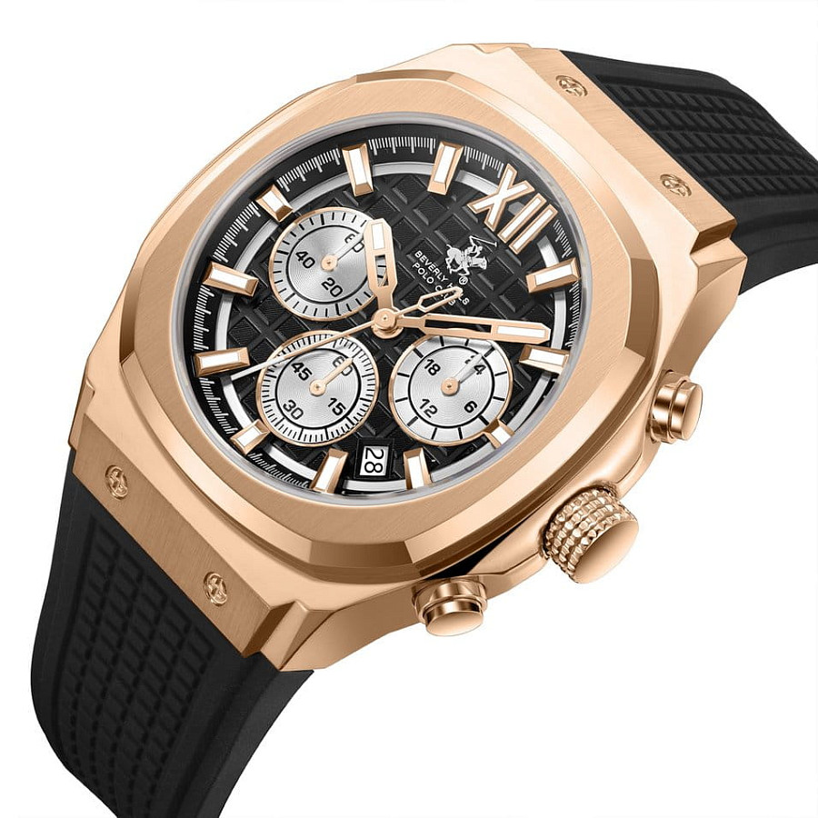 Часы Beverly Hills Polo Club BP3785X.451 — кварцевые, металл сталь