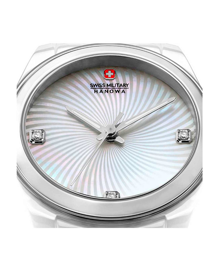 Часы Swiss Military Hanowa Swiss Recruit Lady Ceramic SMWLG0005101 — женские, керамика