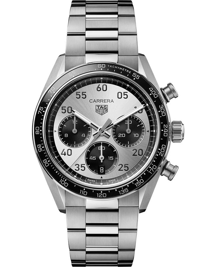 Часы TAG Heuer Carrera Chronograph Sport CDB2113.BA0054 — мужские, серебристый
