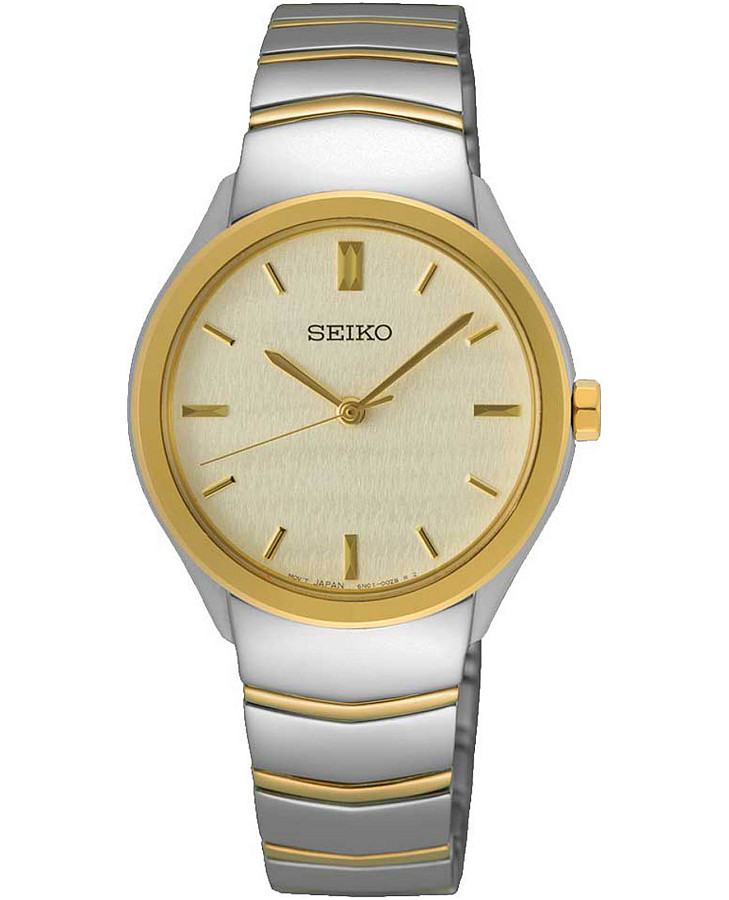 Часы Seiko Discover More SUR550P1 — женские, бежевый